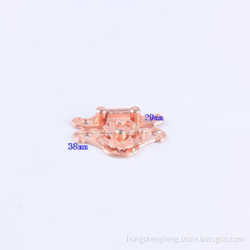 Manufacturer Supply Rose Gold Color Cosmetic Box Latch